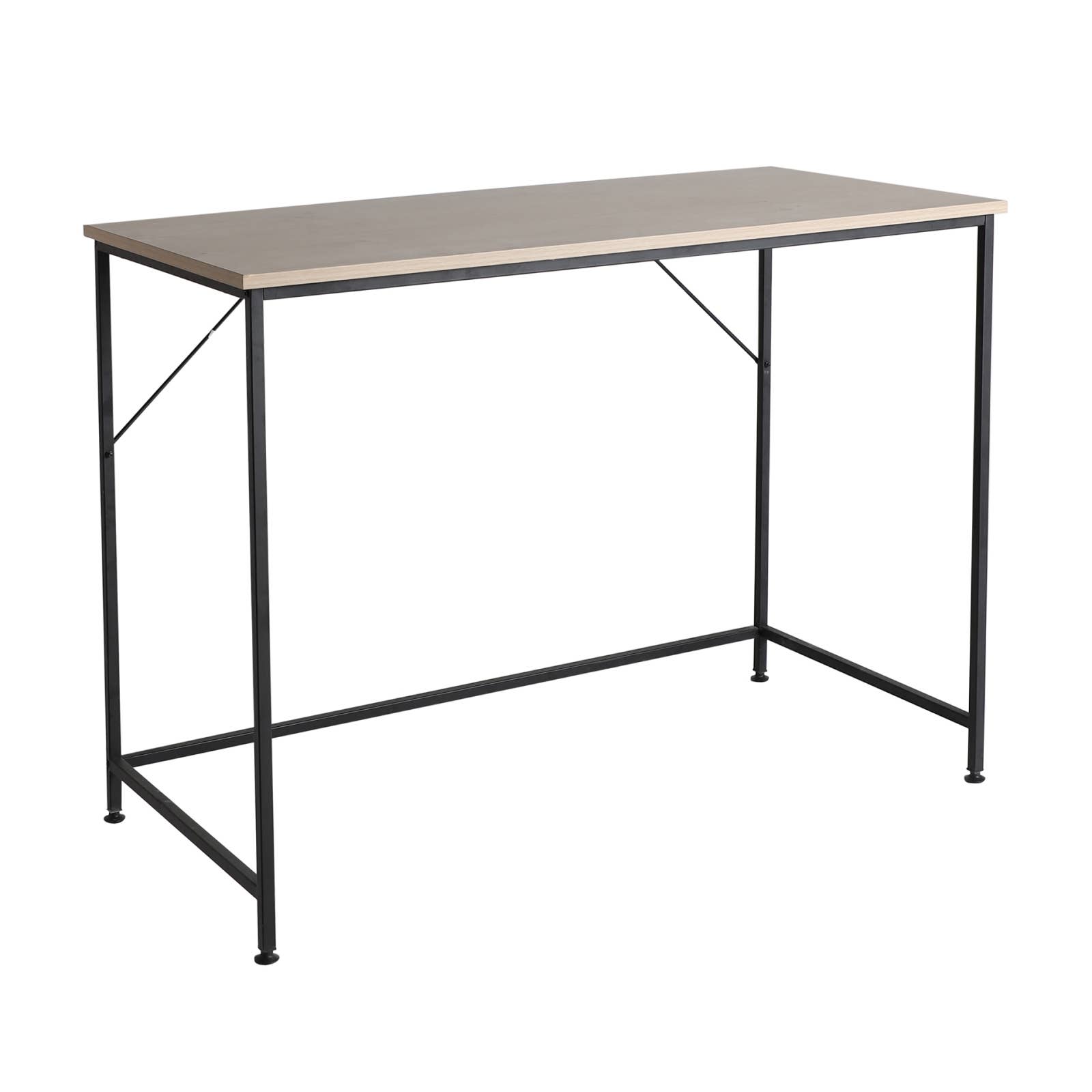 B&B - Venta al por mayor Juegos de escritorio - Escritorio Henche, De Hierro, En Color Negro, De 100X50X75cm1