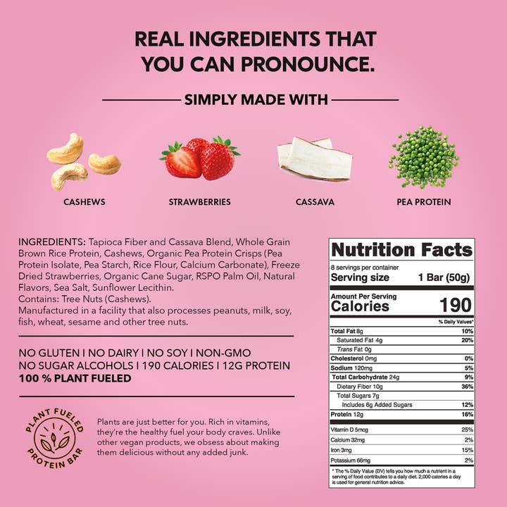 TRUBAR - Wholesale Snack Bar - Strawberry Shorty Got Cake6