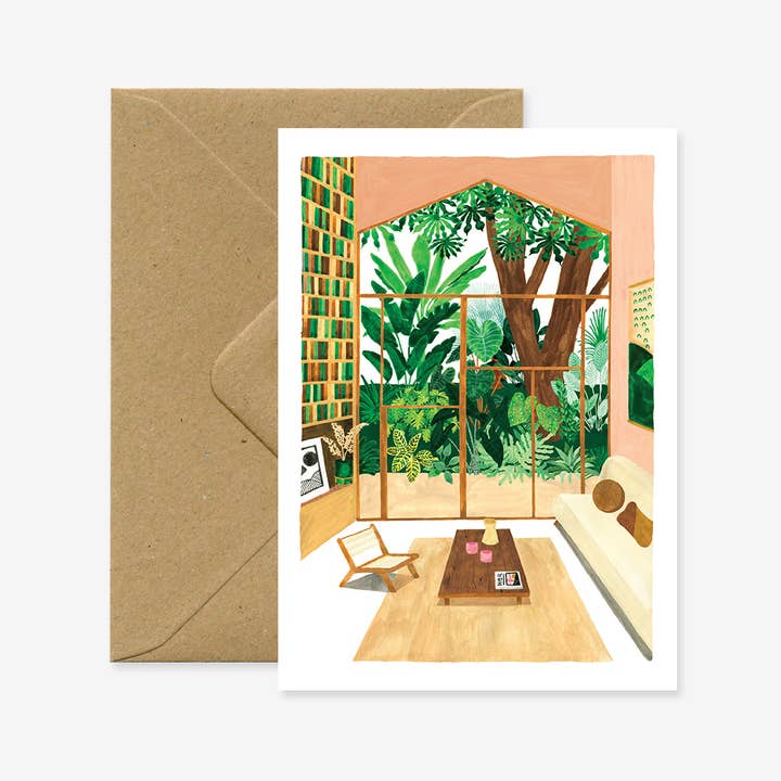 Inside Out House - Everyday Greeting Card for wholesale by ALL THE WAYS TO SAY - Europe