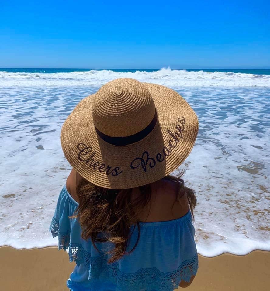 Bronzeado Chapéu de Sol Flexível Cheers Beaches - Tan para venda a revendedores na Faire6