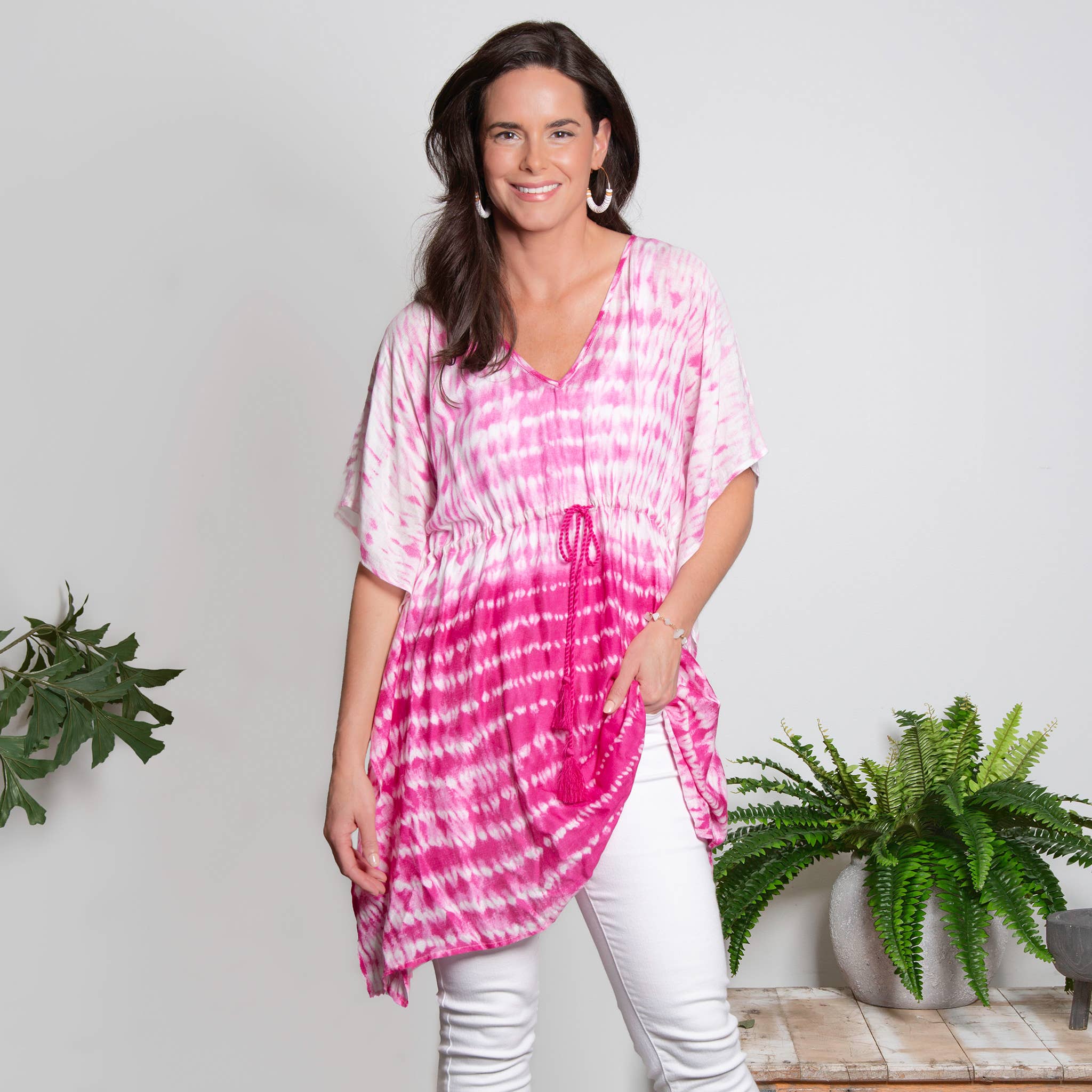 Elsie & Zoey - Wholesale Swim Cover Up - Women's - Swimsuit Cover Up Ayah One Size Ocean Tie Dye4