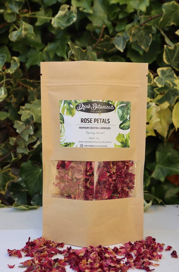 Drink Botanicals Ireland - Wholesale Dried/Pressed Flowers - Dried Rose Petals - Rose Confetti - Drink Botanicals Ireland2