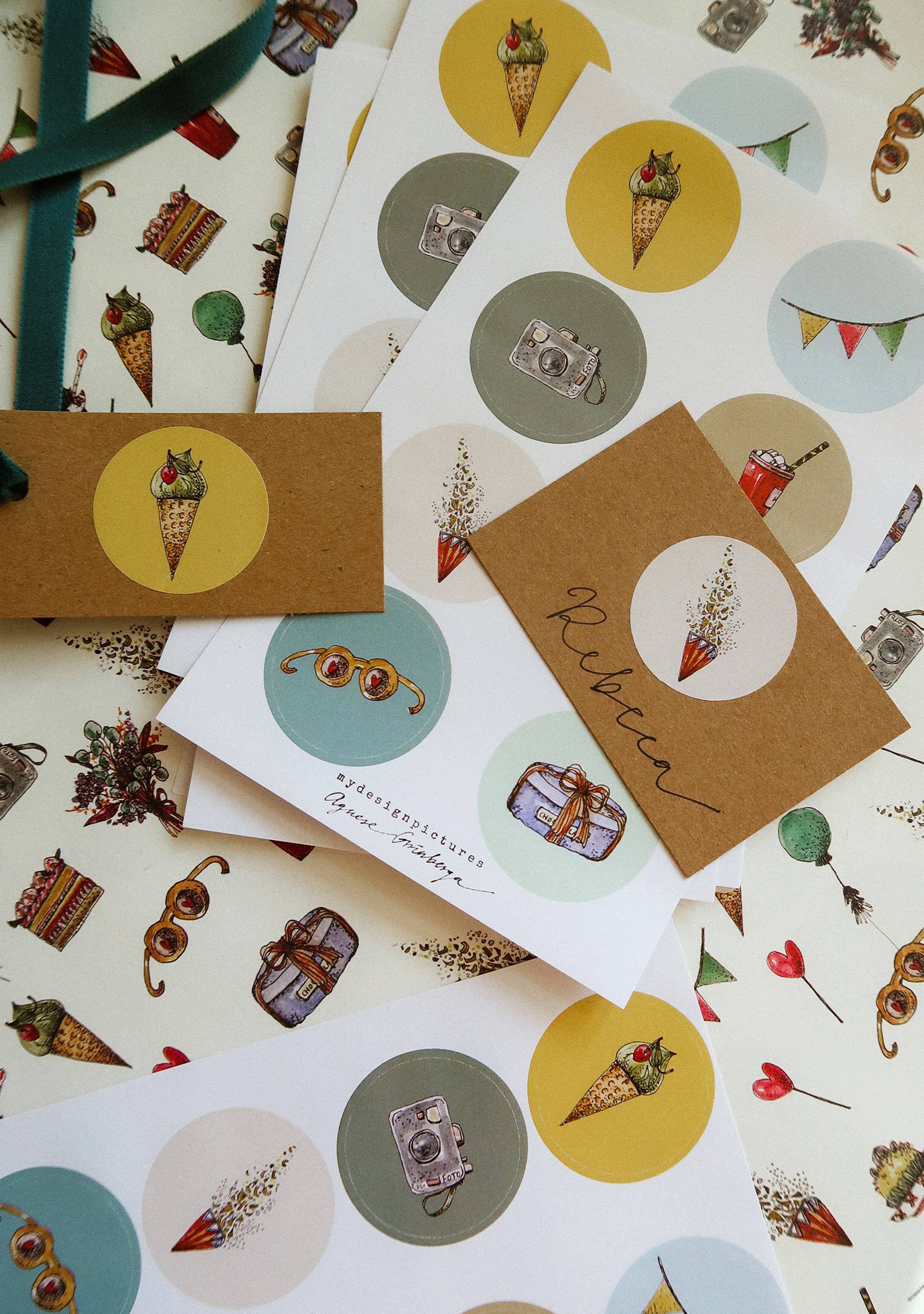 MyDesignPictures - Wholesale Sticker - Kids & Baby - Kids party Sticker Set1