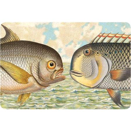 Cartolina Cards Inc. - Venta al por mayor Tarjeta postal - P111 Seaside Postales - Dos Peces
