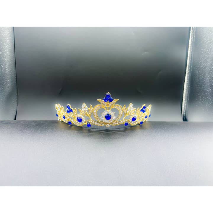 Diademi in cristallo con strass Crown Quinceañera Bridal Wedding12 per la vendita all'ingrosso da parte di Elegant World Corporation