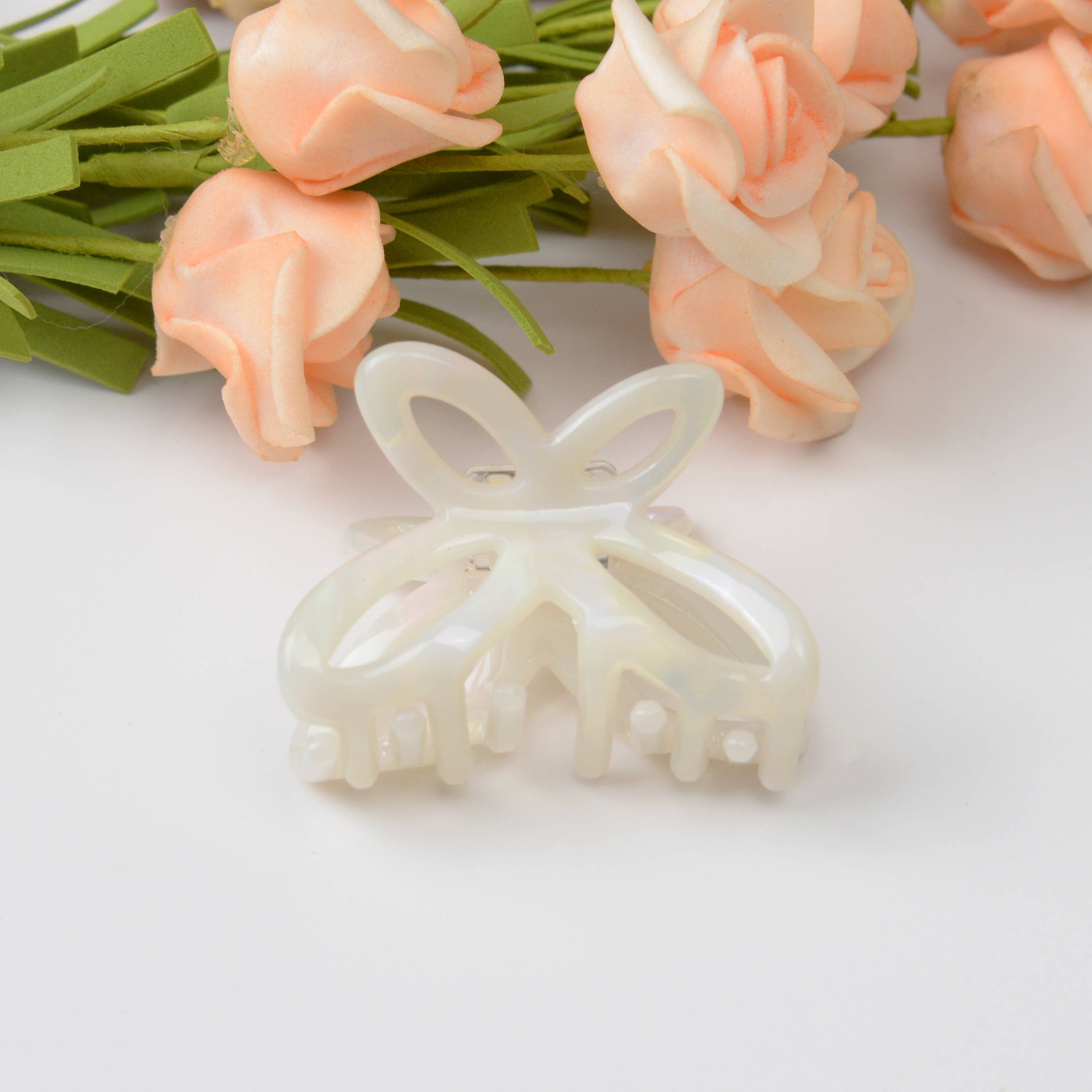 TheDivaSoap – wholesale Hårklämma - Dam – Ihålig fjäril hår klo klämma12