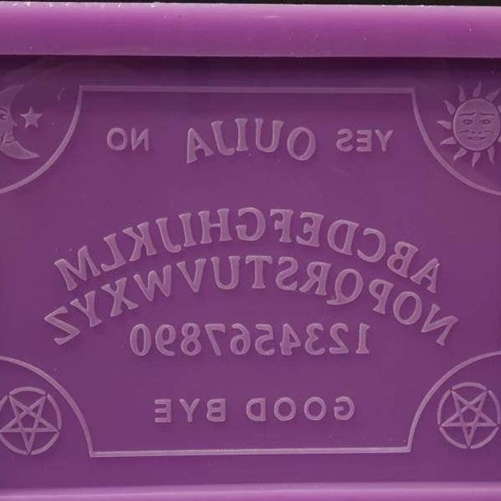 Standard Ouija Board with/without Planchette Silicone Mould for wholesale by Mr Resin
