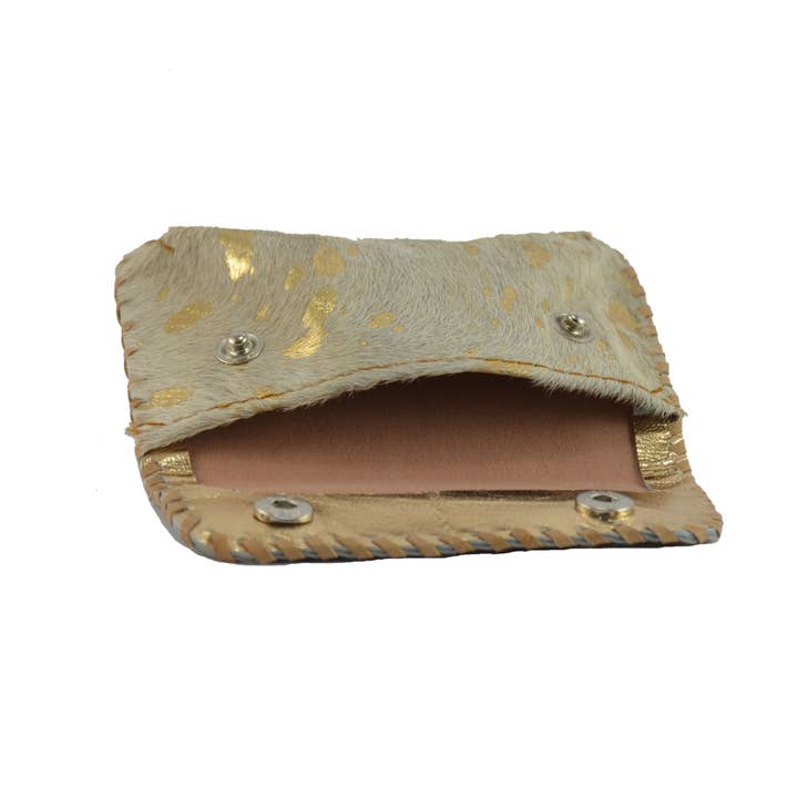 STUDIO CALEIDOSCOPE - Wholesale Portemonnee - Dames - Neo kaartportemonnee Koeienhuid Hairon leer10