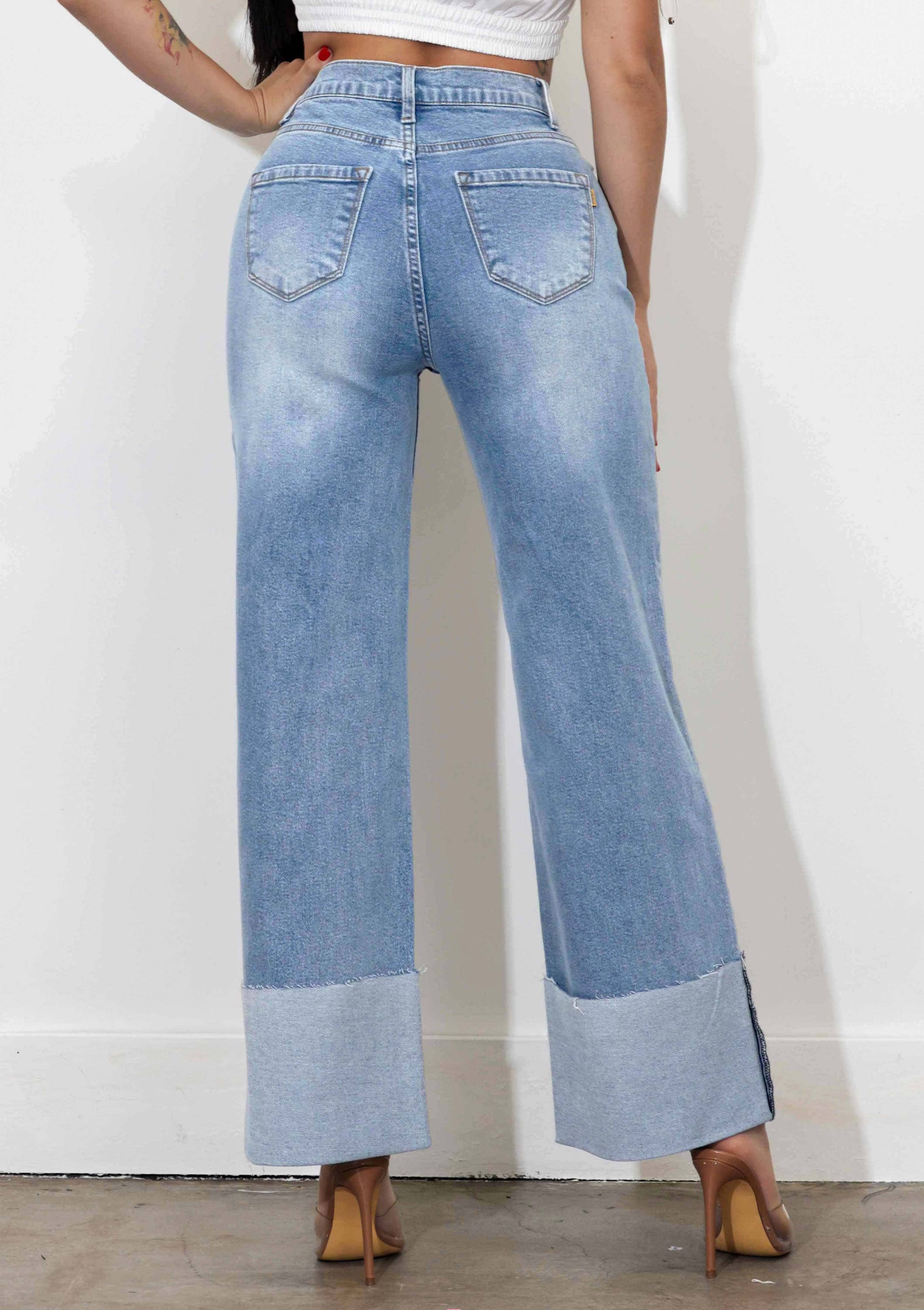 Vibrant M.i.U – Großhandel Jeans – Damen – Weit geschnittene Jeans mit komfortablem Stretch2