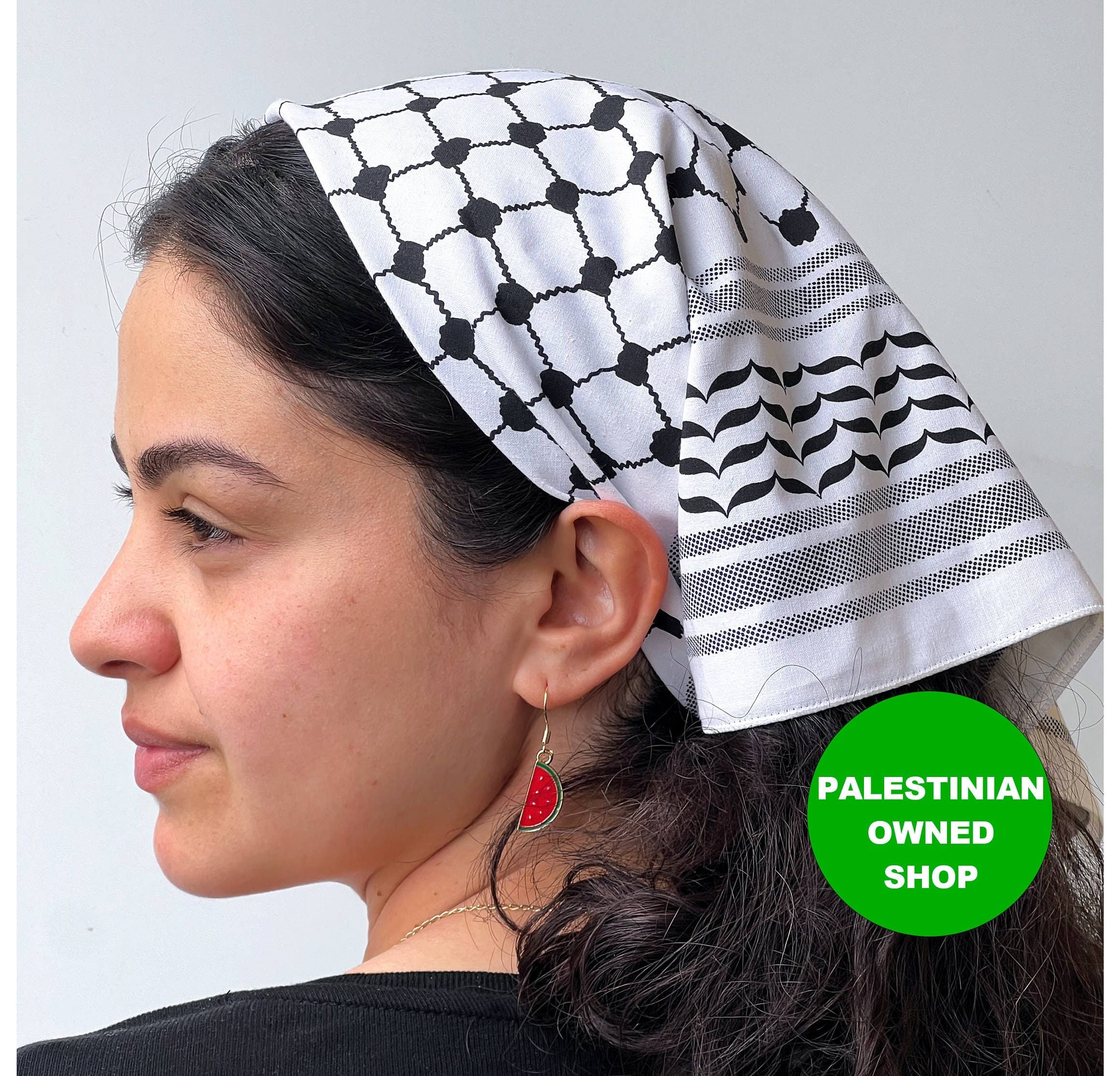 Stitch4pali - Wholesale Bandana - Women's - 100% Cotton Kuffiyah Bandana Palestinian Kuffiyeh design 6