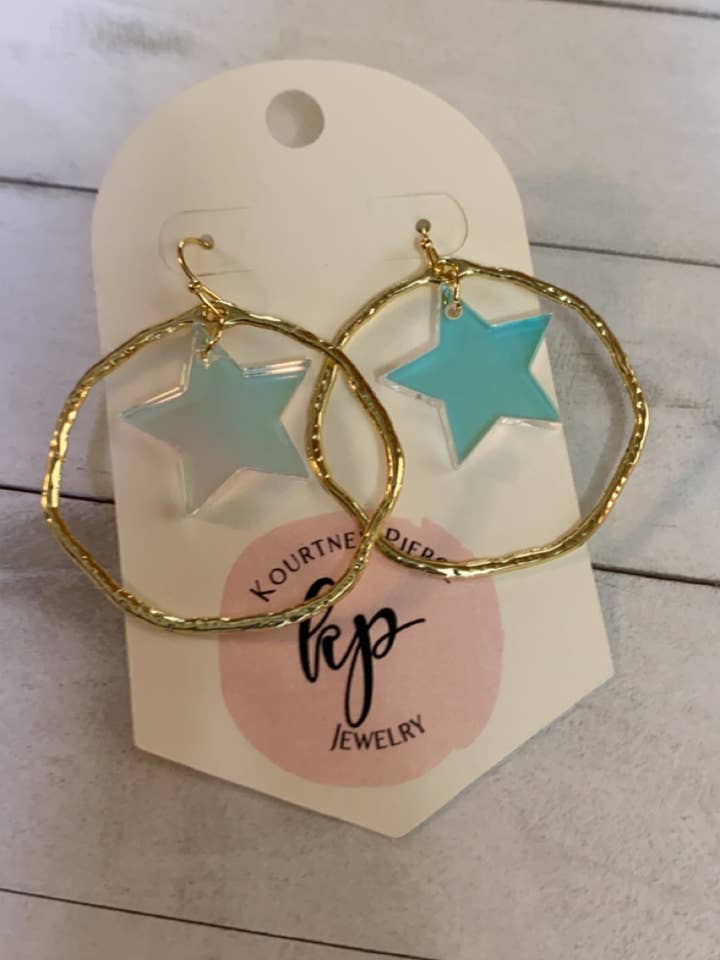 KP Design “Star” Dangles for wholesale by KP Designs