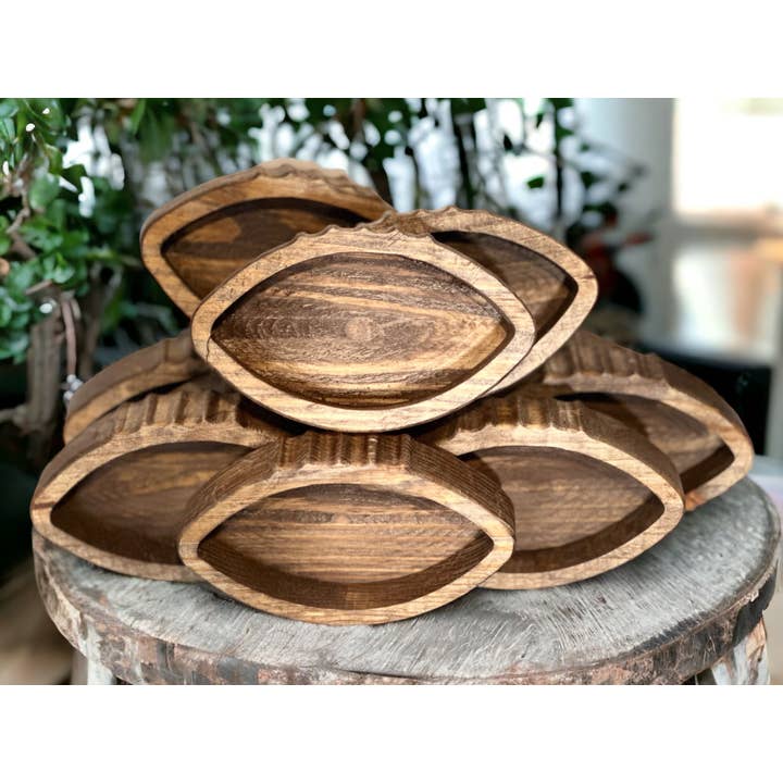 Mini Football Bowls - Wholesale Bundle of 10 - Candle Ready for wholesale by McCain's Furniture Co