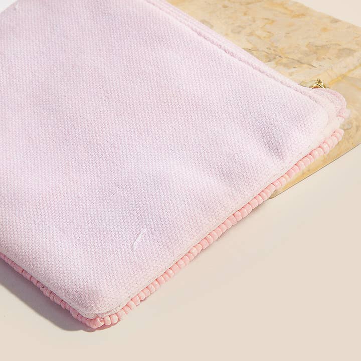 MULTI Seed Beaded Sea Life Sea Horse Coin Purse for wholesale on Faire1