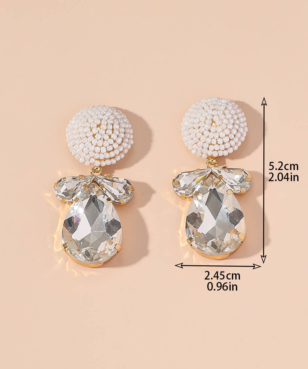Blossom bijoux – Brincos de argola por atacado – Brincos de botão em ouro 25AHBOL0273
