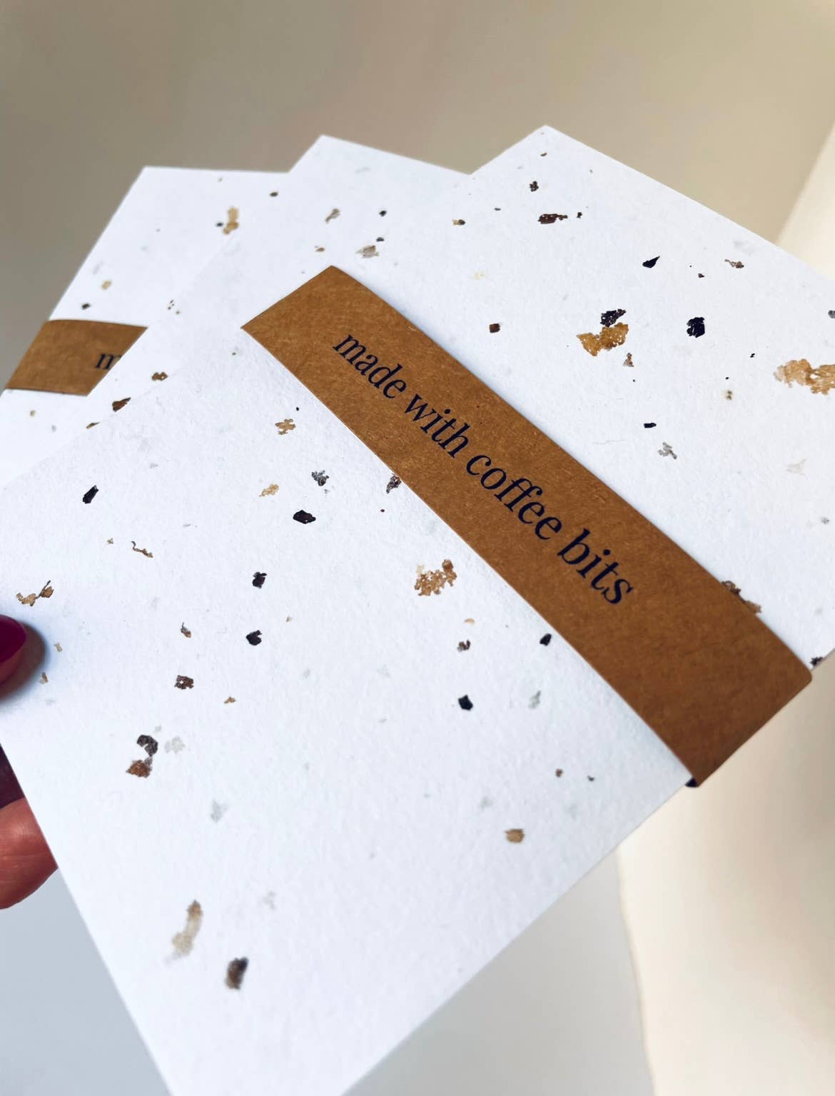 Atelier By Cat - Wholesale Notebook - mini Recycled Coffee Confetti Notebook Eco-Friendly Book7