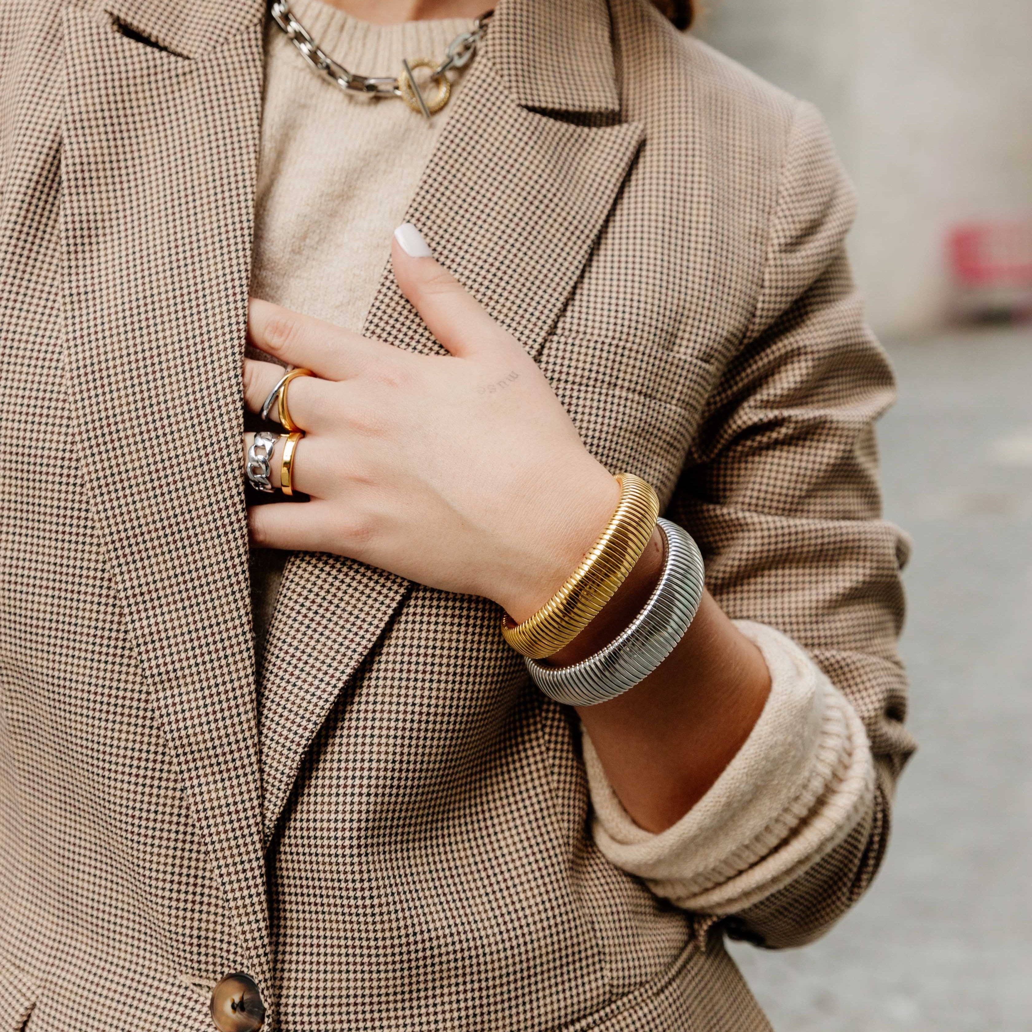 Sahira Jewelry Design - Wholesale Bangle Bracelet - Veronica Bracelet 15 mm4