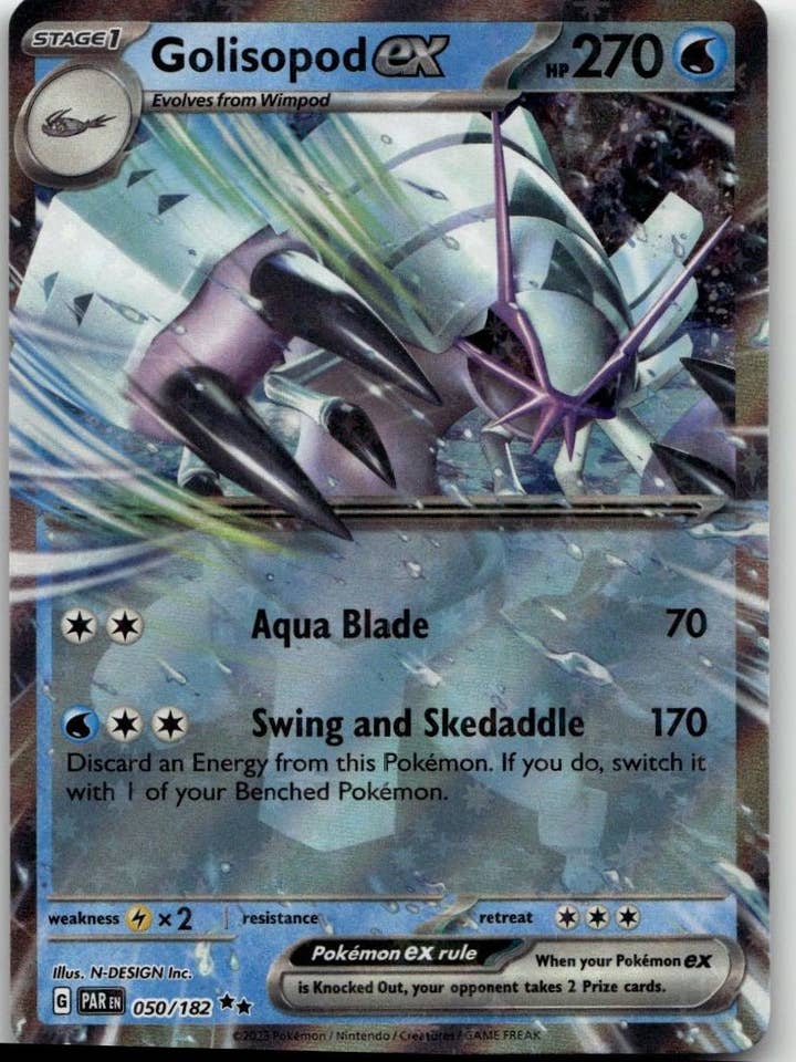 Pokémon SV04: Paradox-Riss - Tectass ex #050/182 für den Großhandel von Chronic Cards