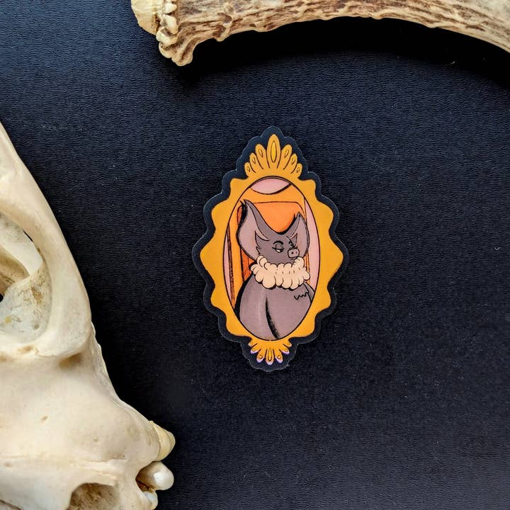 Ham Eye Am - Wholesale Sticker - Gothic Gallery Wall Vinyl Stickers of Monsters and Vignettes4