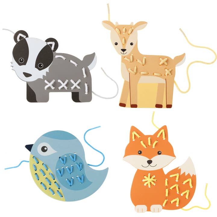 NEW Woodland Animal Stitching Kit for wholesale by Orange Tree Toys