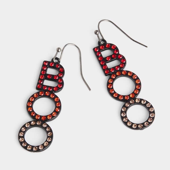 Glitzy BOO Pendeloque - Orange pour la vente par Whispers