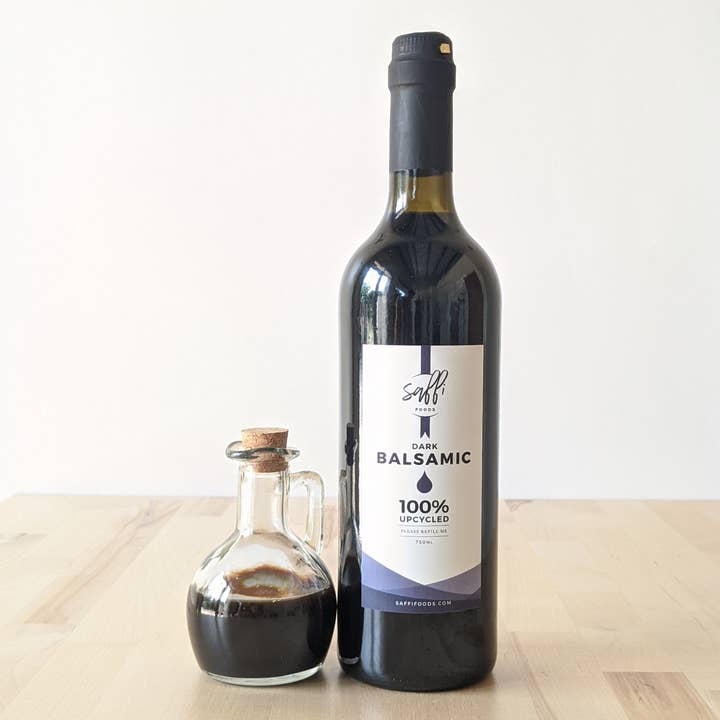 ZERO WASTE 750ml Dark Balsamic Vinegar for wholesale by Saffi Saana