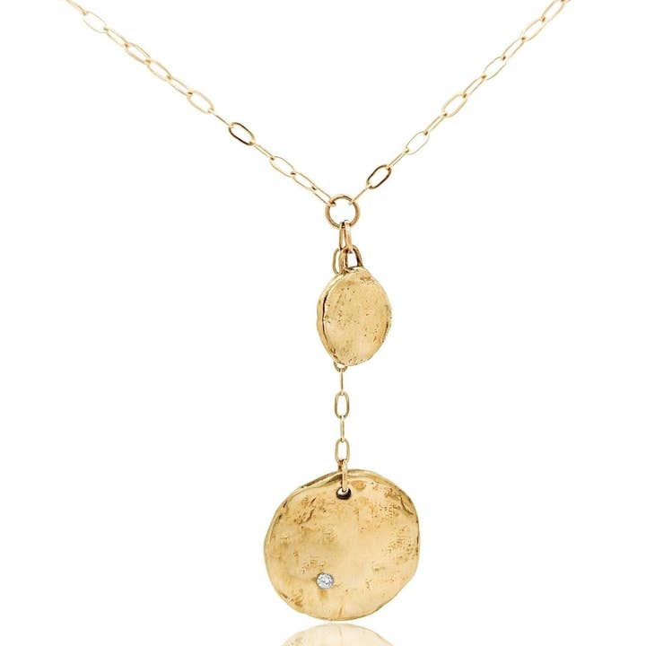 Dea Dia - Wholesale Y-Neck/Lariat Necklace - Andromeda Gold Lariat Necklace5
