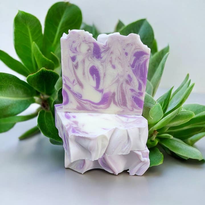 Essentially NOLA Soap Works - Wholesale Bar Soap - Serenity Coconut Milk Soap - Lavender Chamomile1