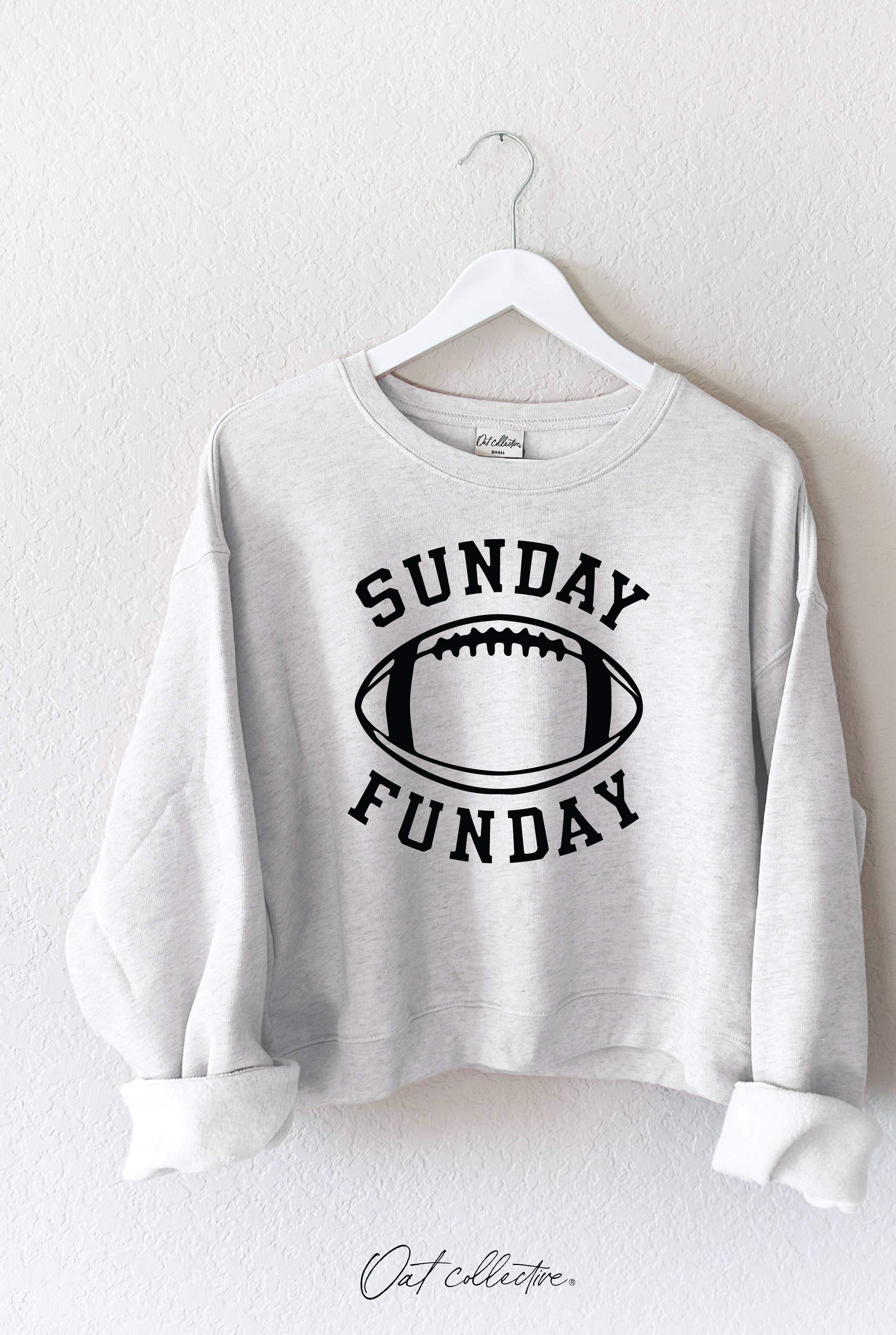 OAT COLLECTIVE - Wholesale Graphic Sweatshirt - Women's - SUNDAY FUNDAY Mid Graphic Sweatshirt14