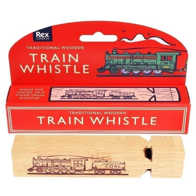 Rex B2B - UK – wholesale Wood toy – Child – Traditional Wooden Train Whistle0