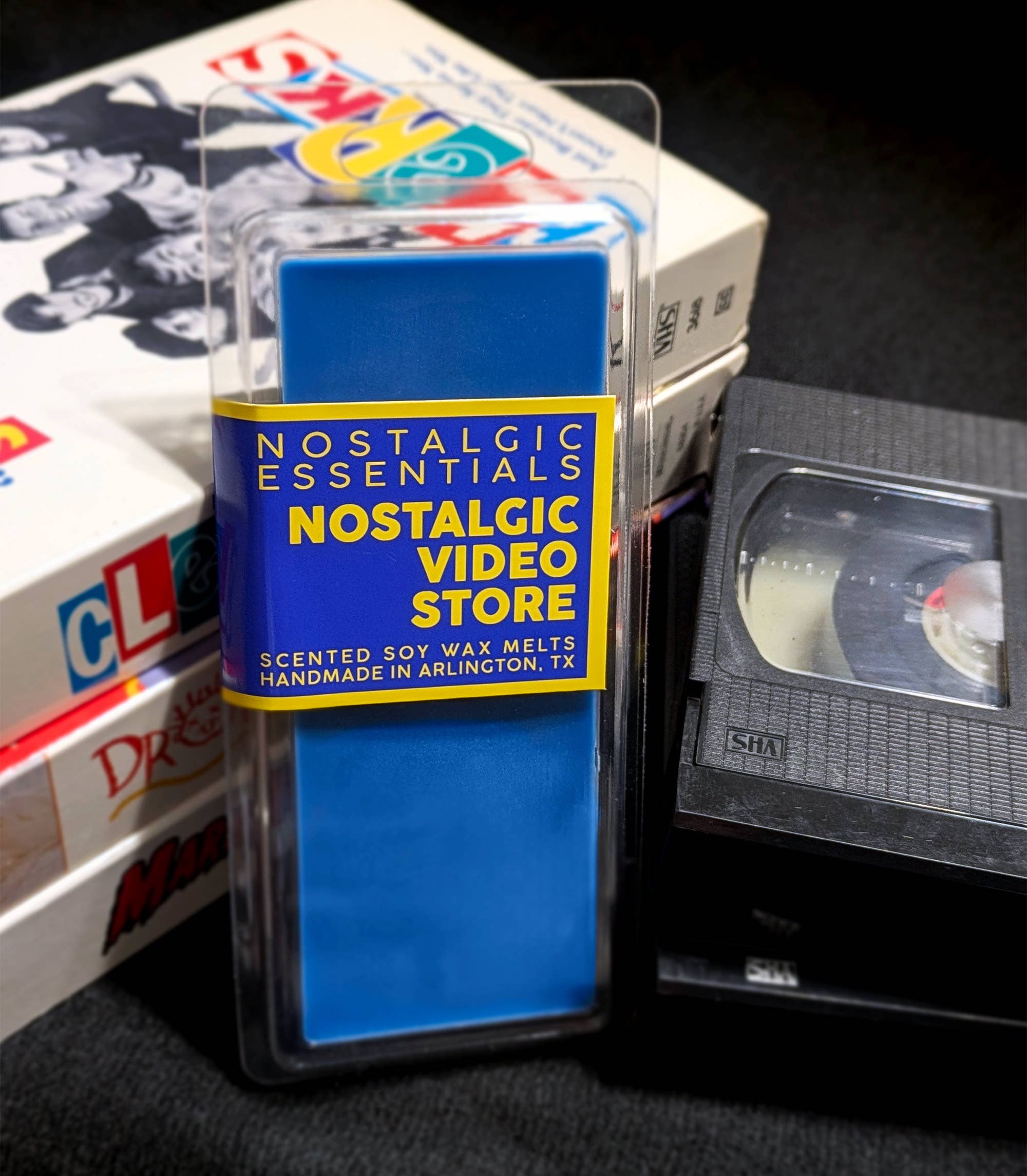 Nostalgic Essentials - Wholesale Wax Melt - Nostalgic Video Store Scented Soy Wax Melt Snap Bars1