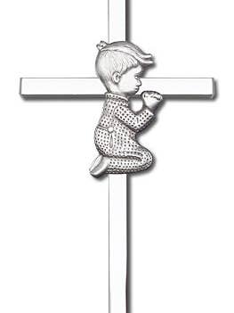 Praying Boy Wall Cross for wholesale by Tony’s Jewelry