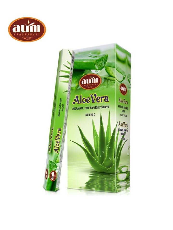 Aum 20 Hexa Aloe Vera Sticks for wholesale by AUM Fragrances