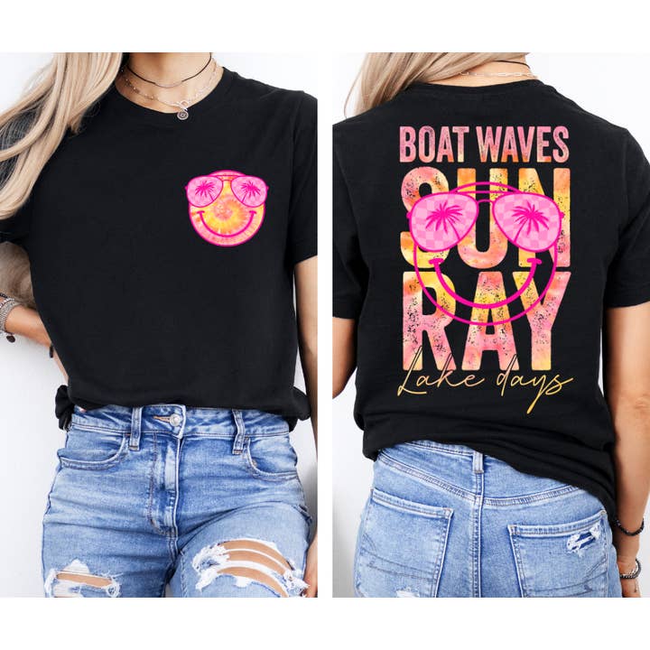 Lake Days Summer Tee for wholesale by Southern Backroad Tees LLC