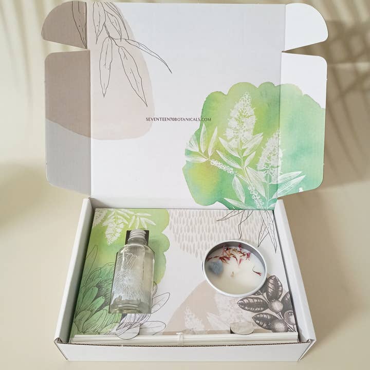 Seventeen70 Botanicals - Wholesale Reed diffuser - Mini Kakadu plum reed diffuser gift box set3