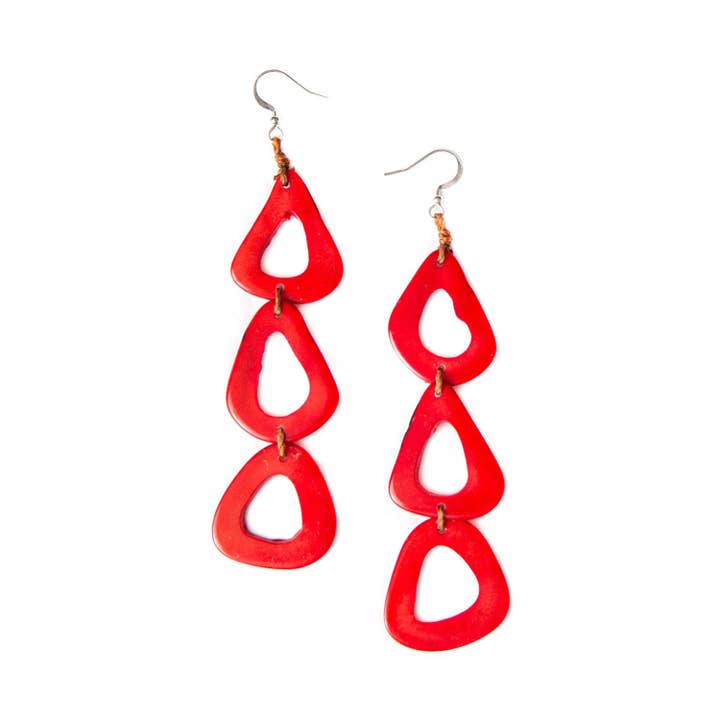 Margarita örhängen för wholesale av Organic Tagua Jewelry