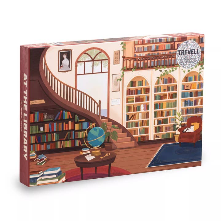 Puzzle At The Library - Trevell - 1000 and 1500 pieces for wholesale by Trevell