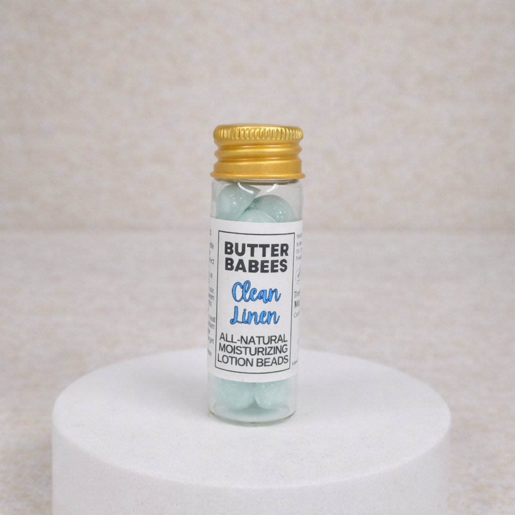 Dot & Co. - Wholesale Body Balm/Butter - Clean Linen- Solid Shea Body Butter handmade natural lotion1