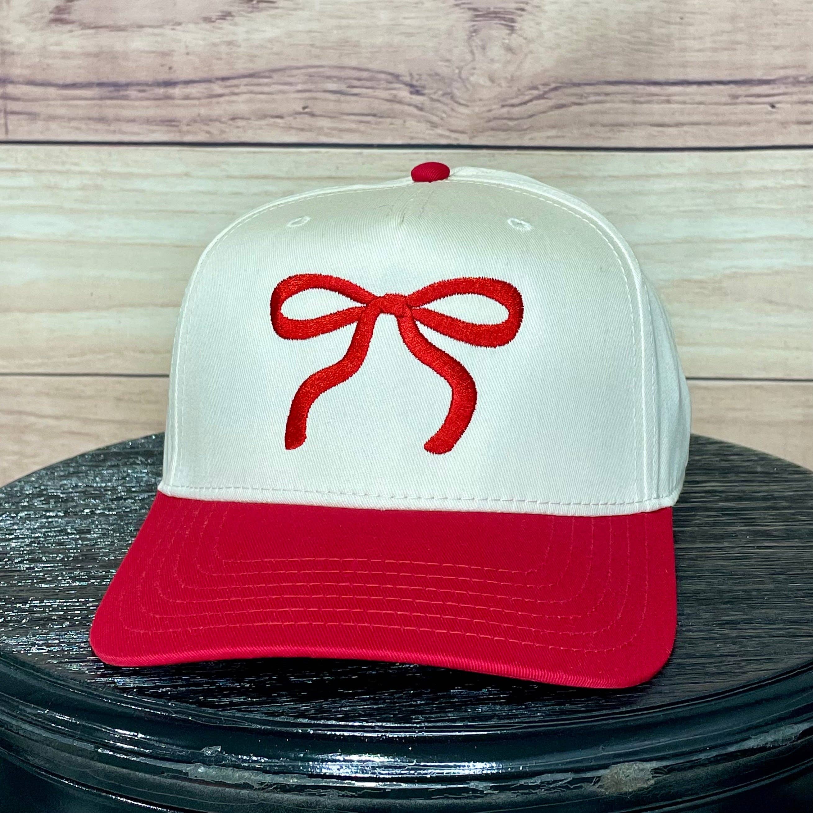 LC Elizabeth - Wholesale Trucker Hat - Women's - Coquette Bow | LC Elizabeth Original | Embroidered Trucker Hat2