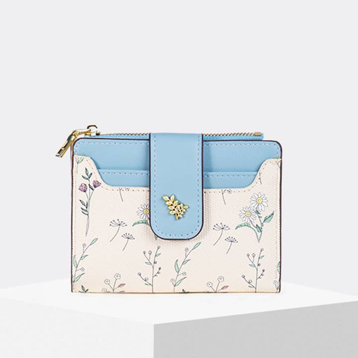 ACCITY - Wholesale Wallet - Women's - CONTRAST COLOR EXQUISITE SHORT WALLET_CWAB25581