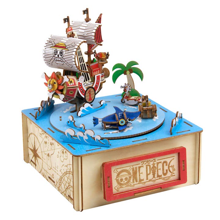 wa-gu-mi One Piece Straw Hat Crew with Music Box for wholesale by Magnote