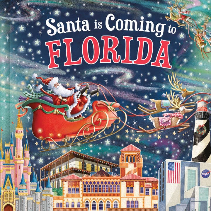 Sourcebooks - Wholesale Preschool Book (3-5) - Santa Is Coming to Florida