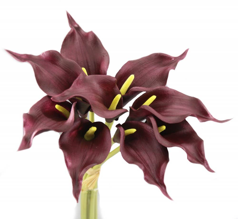 Angel Isabella - Wholesale Kunstbloemen - 16" Ultra Zachte Realistische Lange Bloei Kunstmatige Calla Lelie2