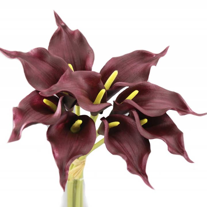 Angel Isabella - Wholesale Kunstbloemen - 16" Ultra Zachte Realistische Lange Bloei Kunstmatige Calla Lelie2