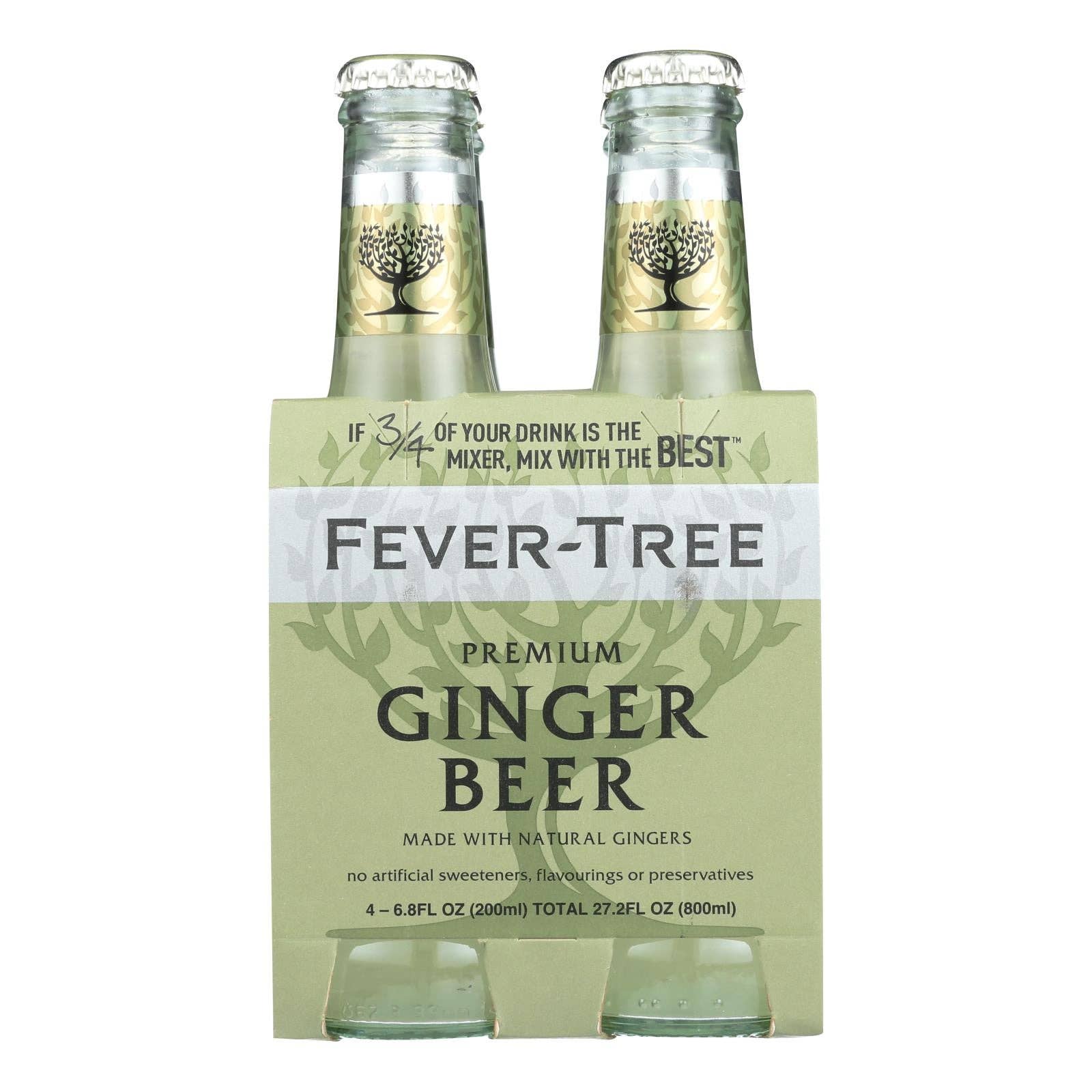 Everyday Supply Co - Wholesale Non-Alcoholic Spirits/Wine/Beer - Fever-Tree Ginger Beer - 6 Pack, 6.8 Fl Oz0