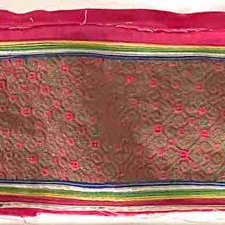 The Niger Bend - Wholesale Tapestry/Textile - Small Hmong Tribal Vietnamese Vintage Cloth Panel