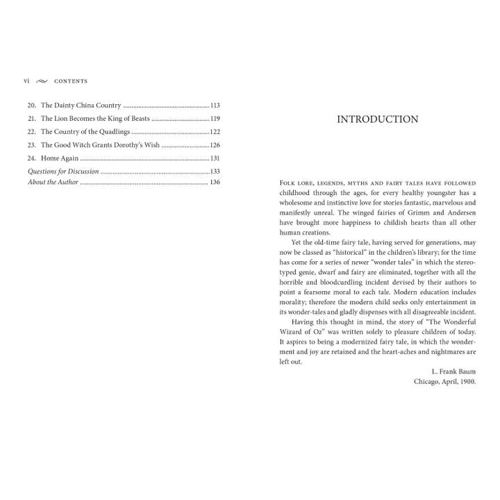 Hachette Book Group - Wholesale Classics - The Wonderful Wizard of Oz by L. Frank Baum3