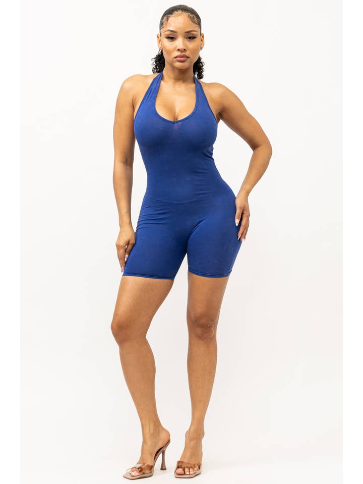 Boswell - Wholesale Romper - Women's - MINERAL WASH ROMPER8