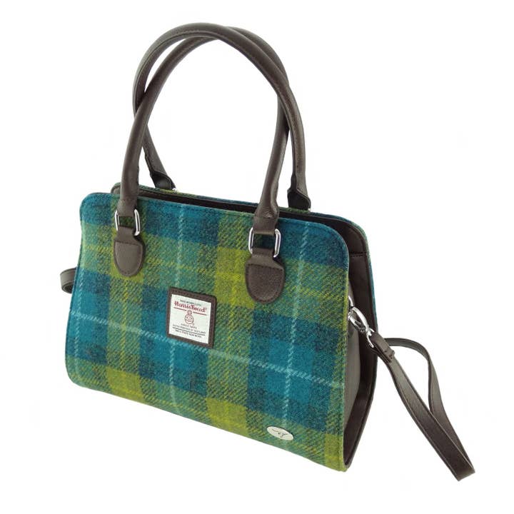 Glen Appin Of Scotland - Wholesale Tote Bag - Women's - LB1227 Harris Tweed 'Findhorn' Midi Tote Bag6