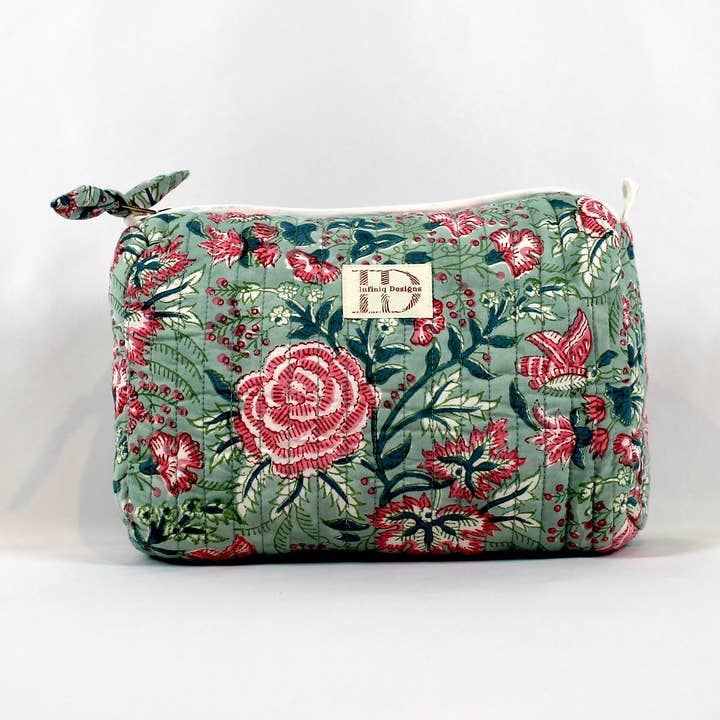Toiletry Bag - Wild Blossoms for wholesale by Infiniq Designs