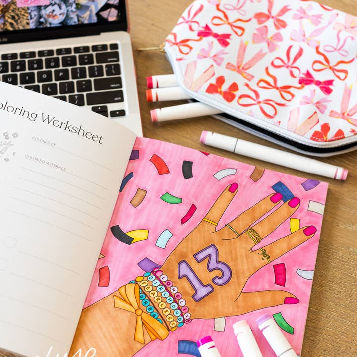 Elyse Breanne Design - Venta al por mayor Libro para colorear - Adultos - Libro para colorear "Ponle un lazo".